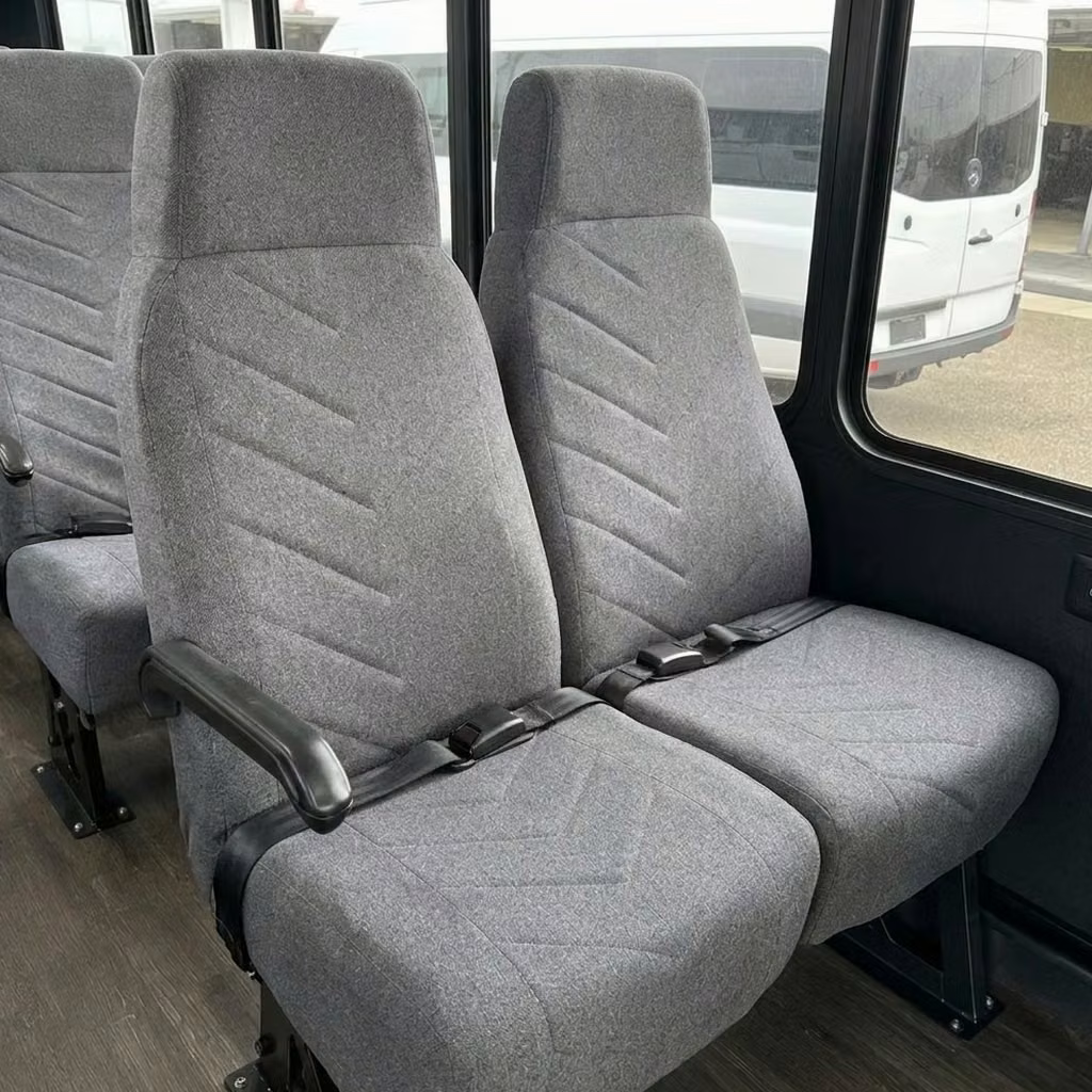 douglasville 18 passenger minibus high back seats