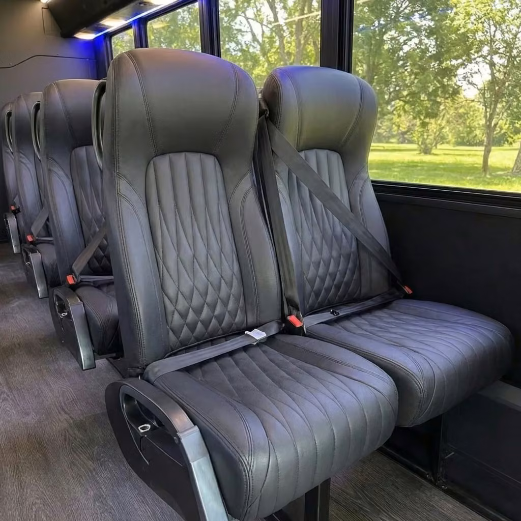 douglasville 20 passenger minibus high back seats