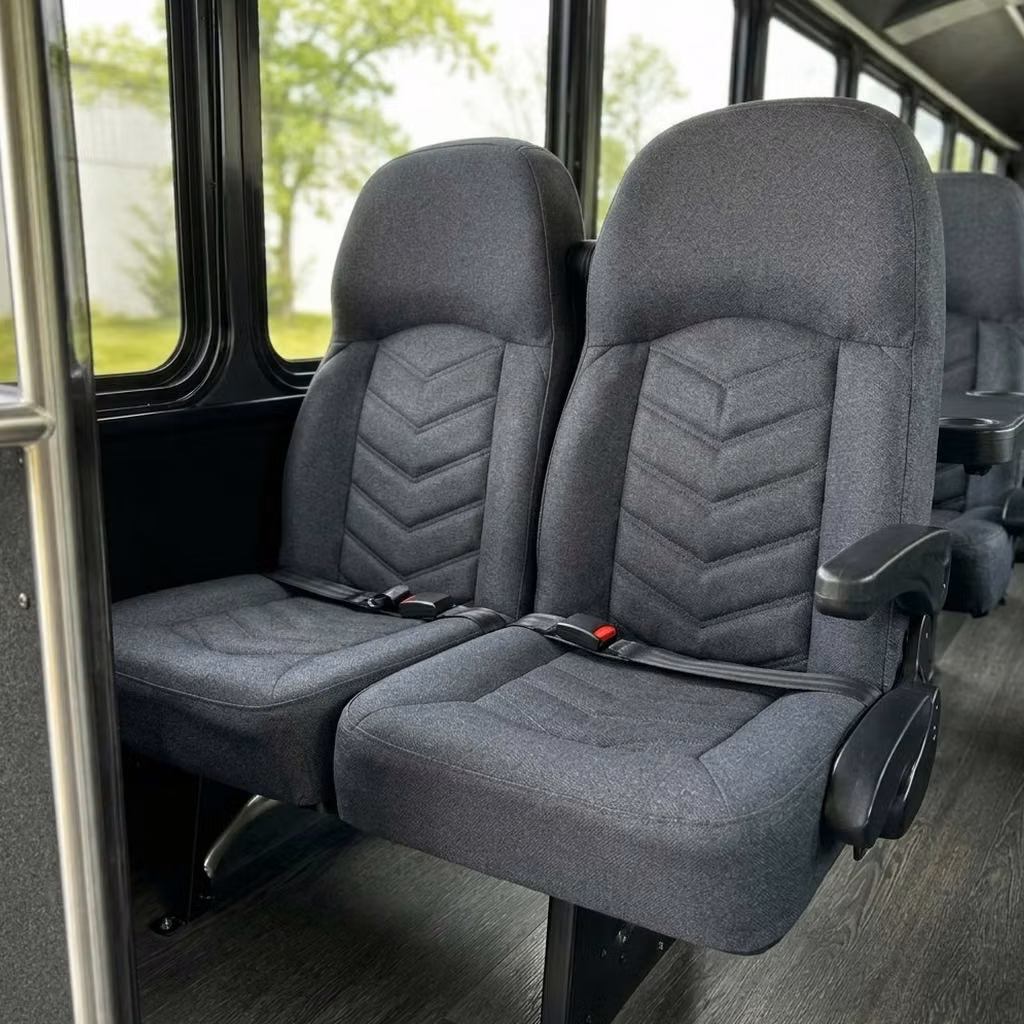 douglasville 25 passenger minibus high back seats