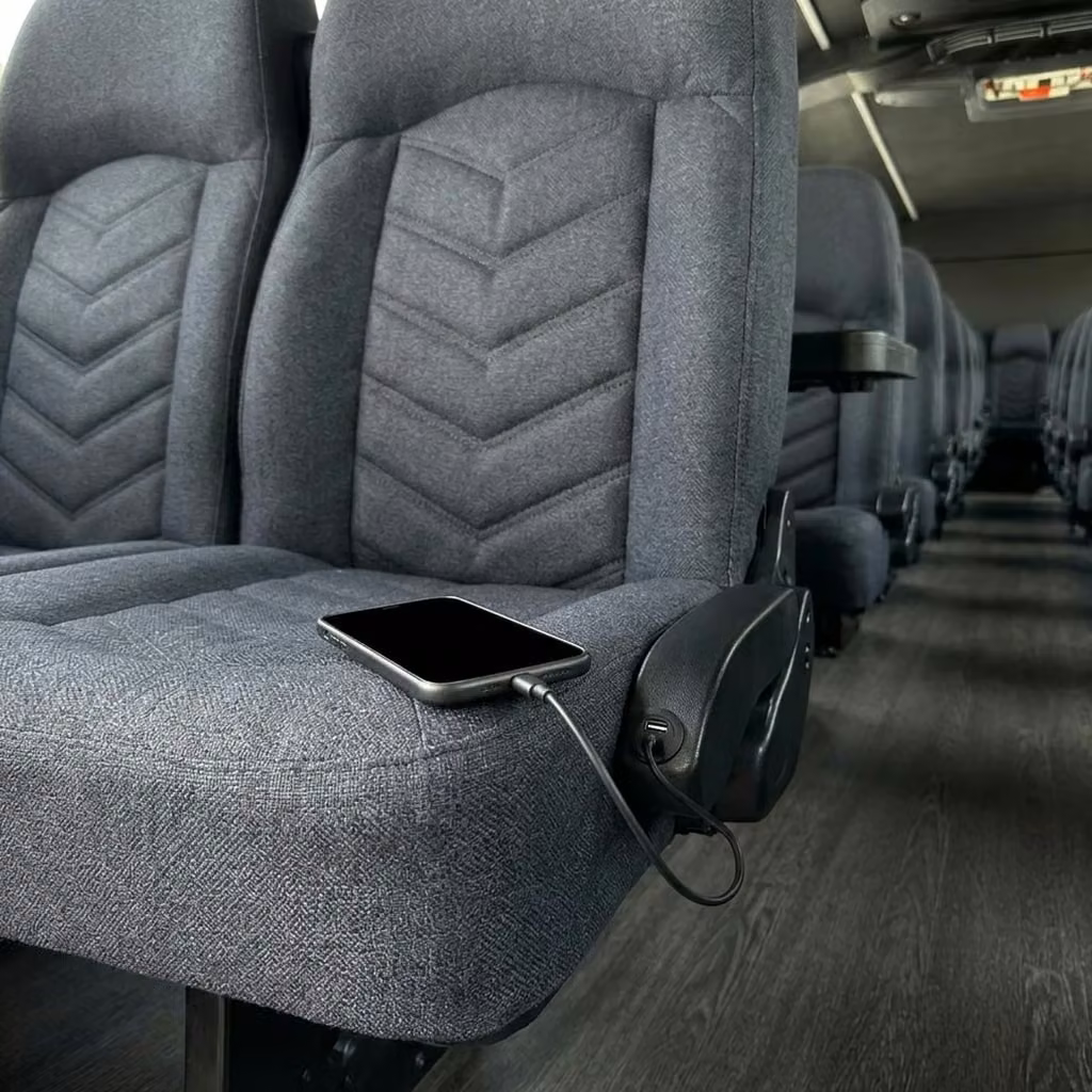 douglasville 25 passenger minibus usb charging