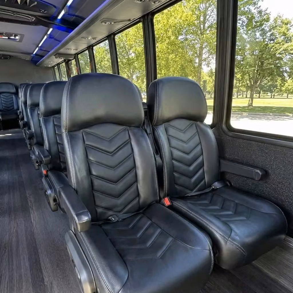 douglasville 28 passenger minibus seating