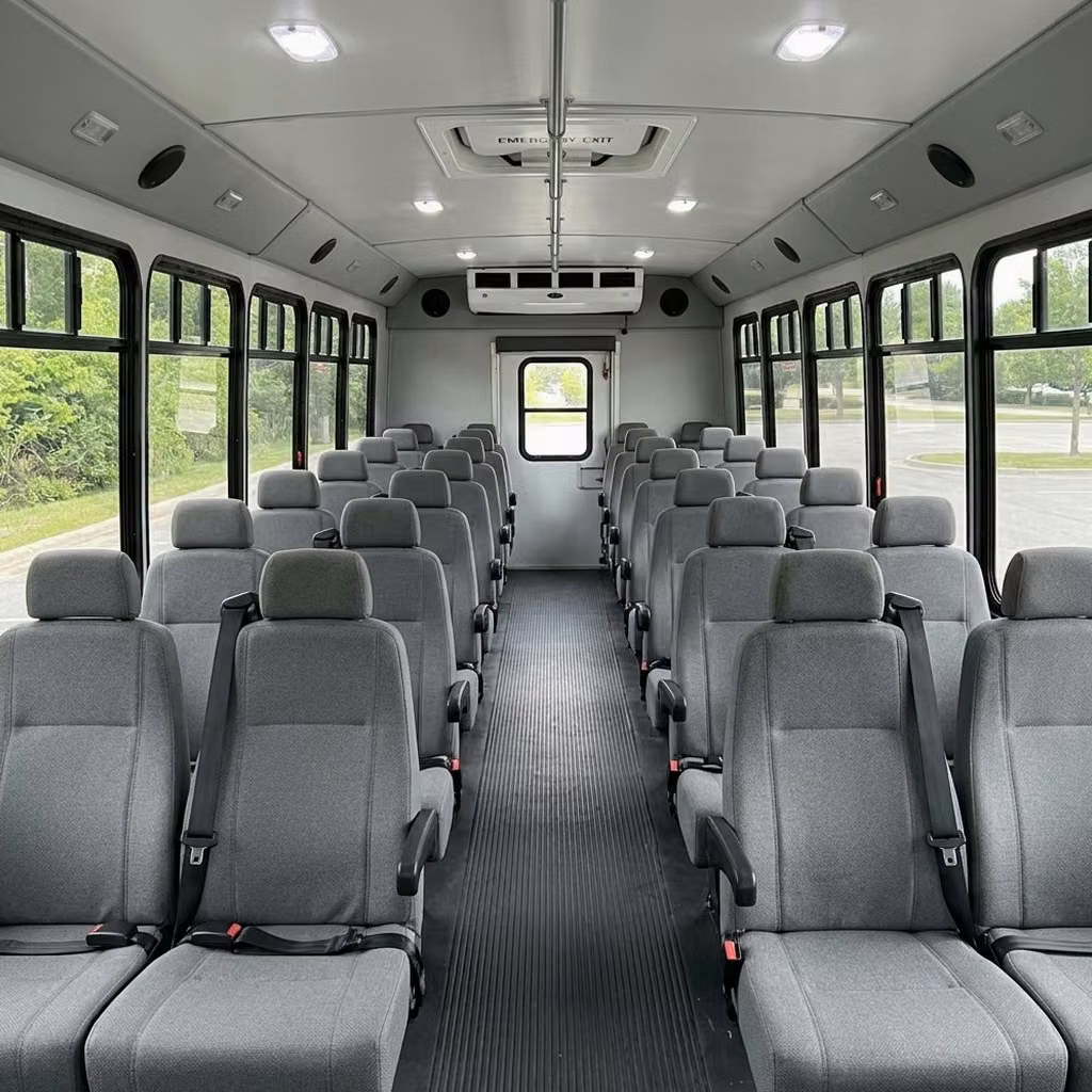 douglasville 30 passenger minibus seating