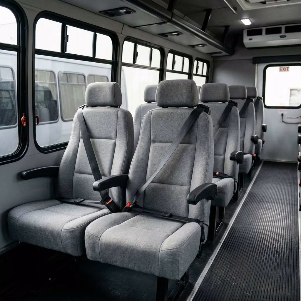 douglasville 35 passenger minibus reclining seats