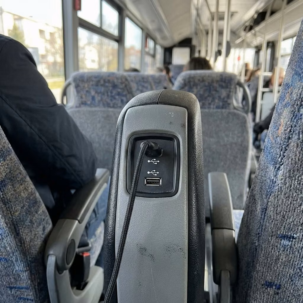 douglasville 35 passenger minibus usb charging
