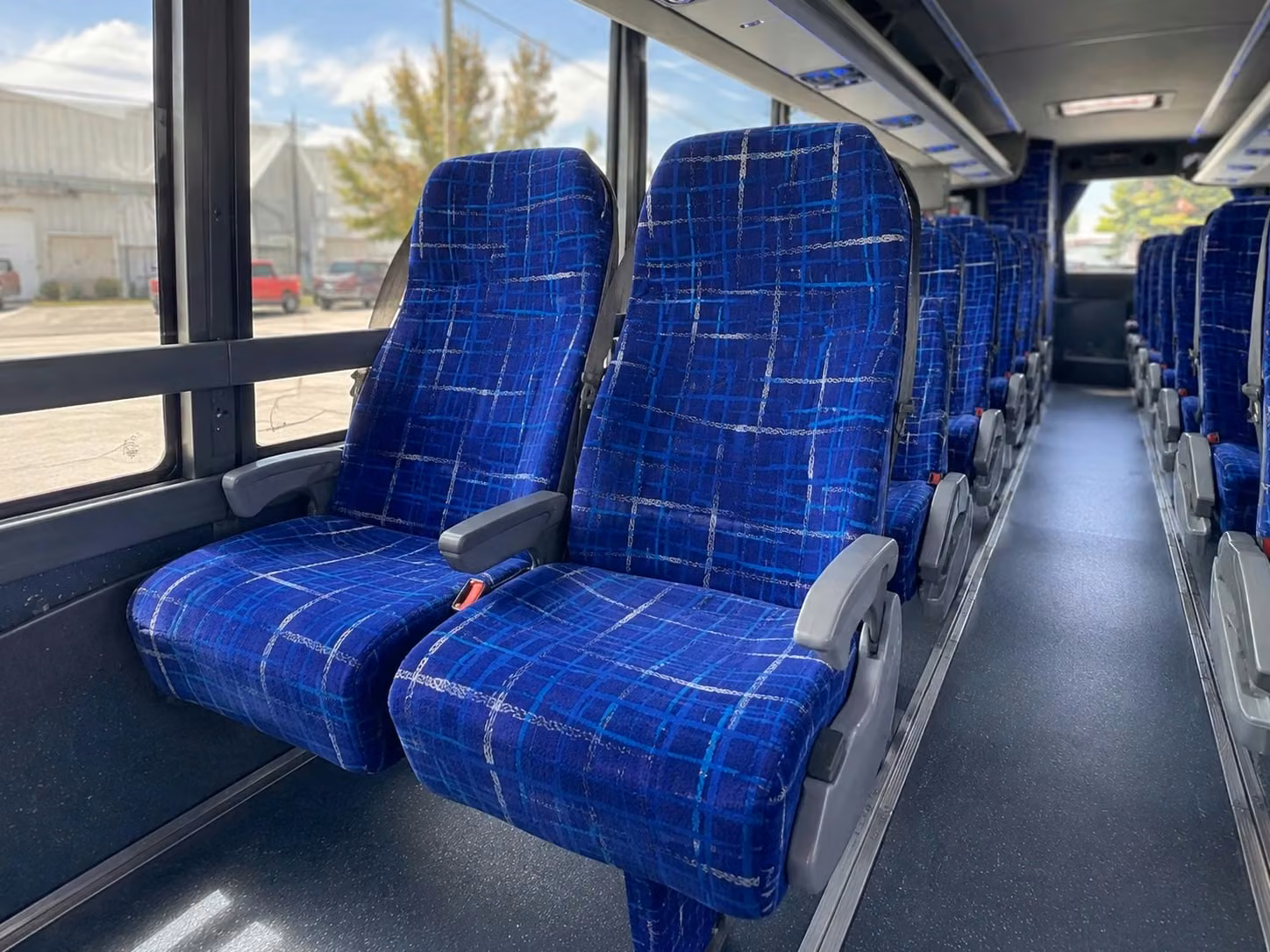 douglasville charter bus interior 1