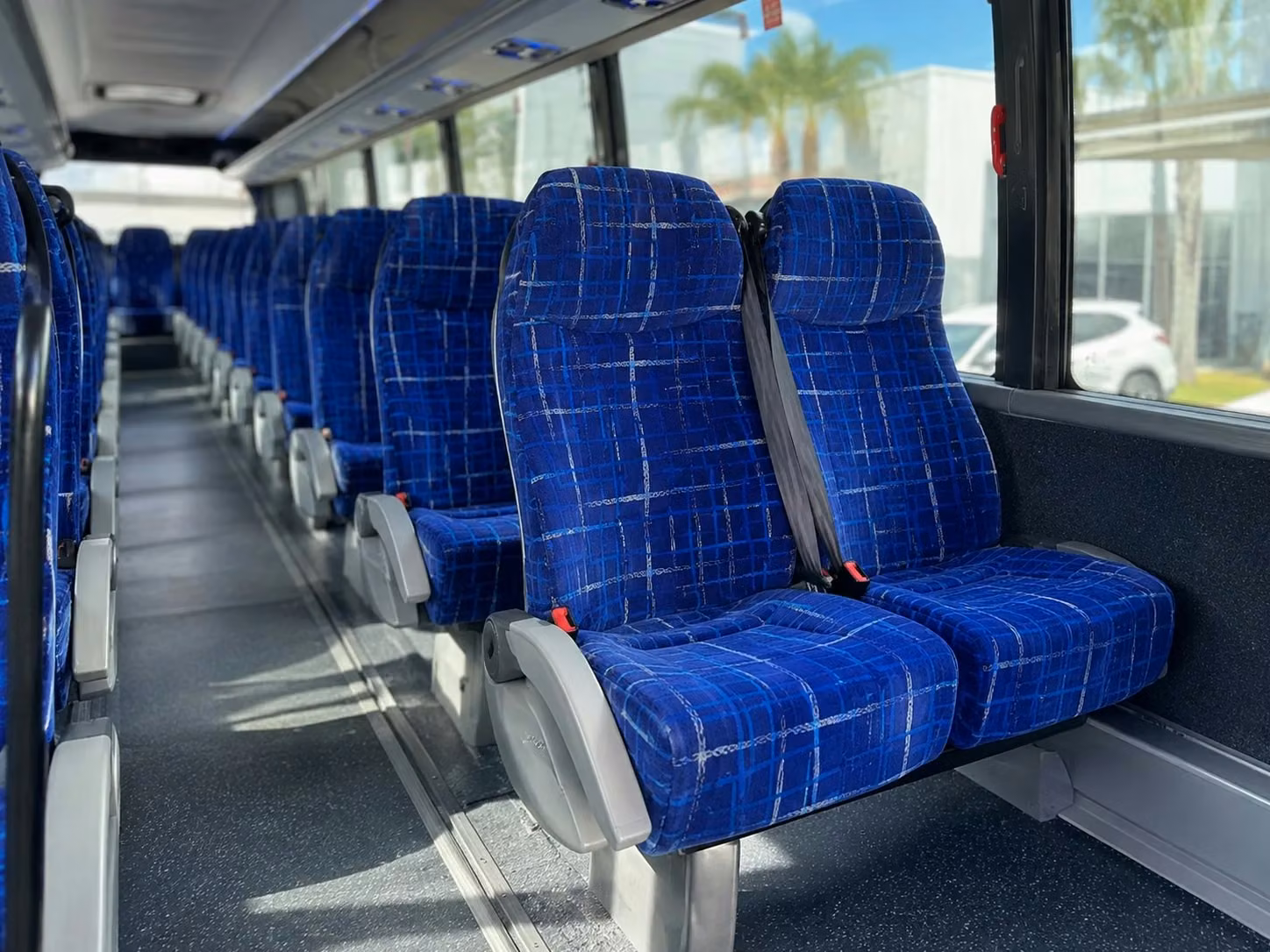 douglasville charter bus interior 2