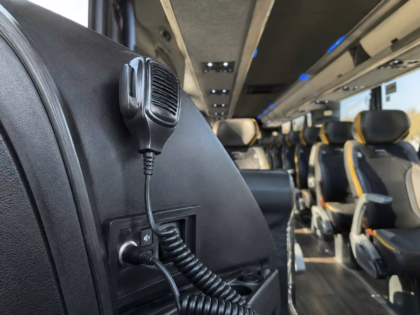 douglasville charter bus pa system