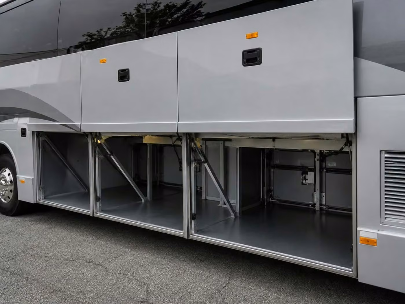 douglasville charter bus under bus storage