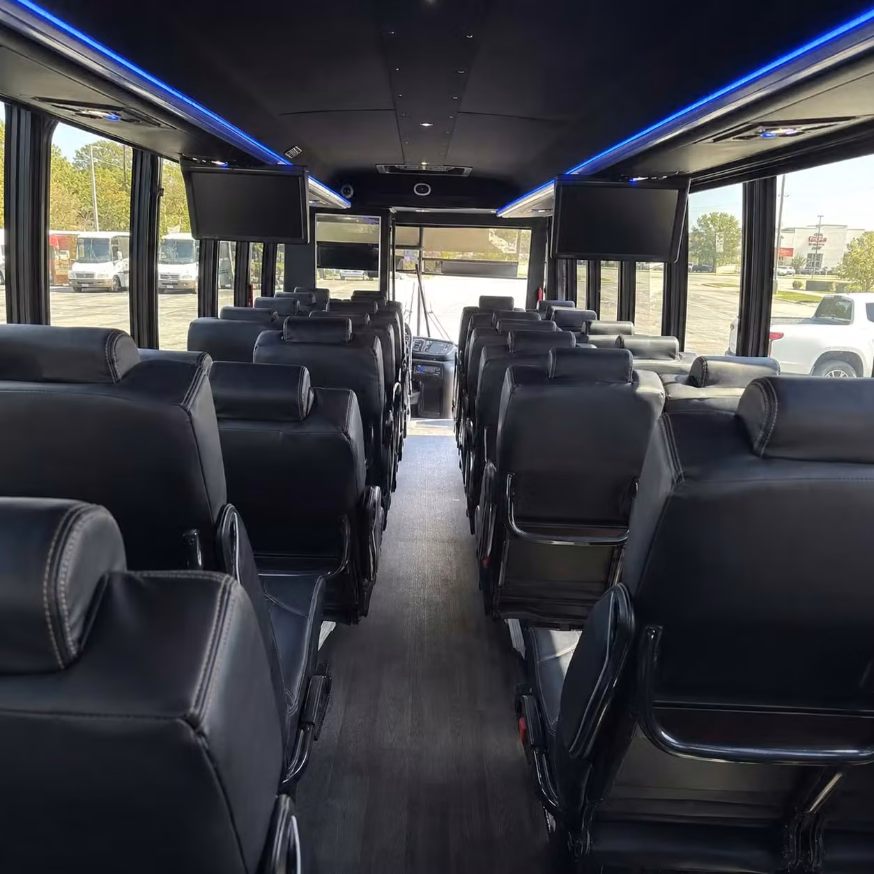 douglasville minibus interior 1