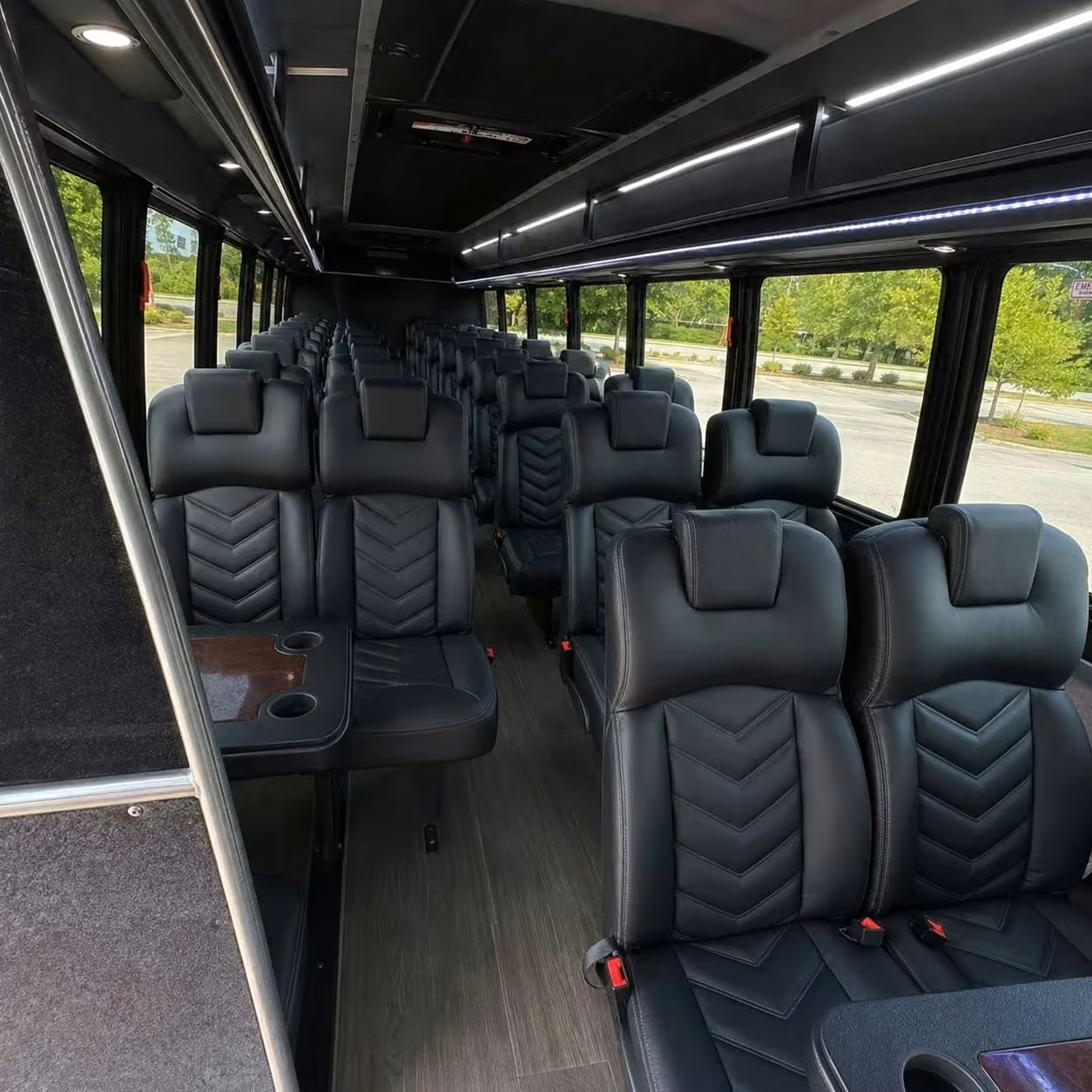 douglasville minibus interior 2