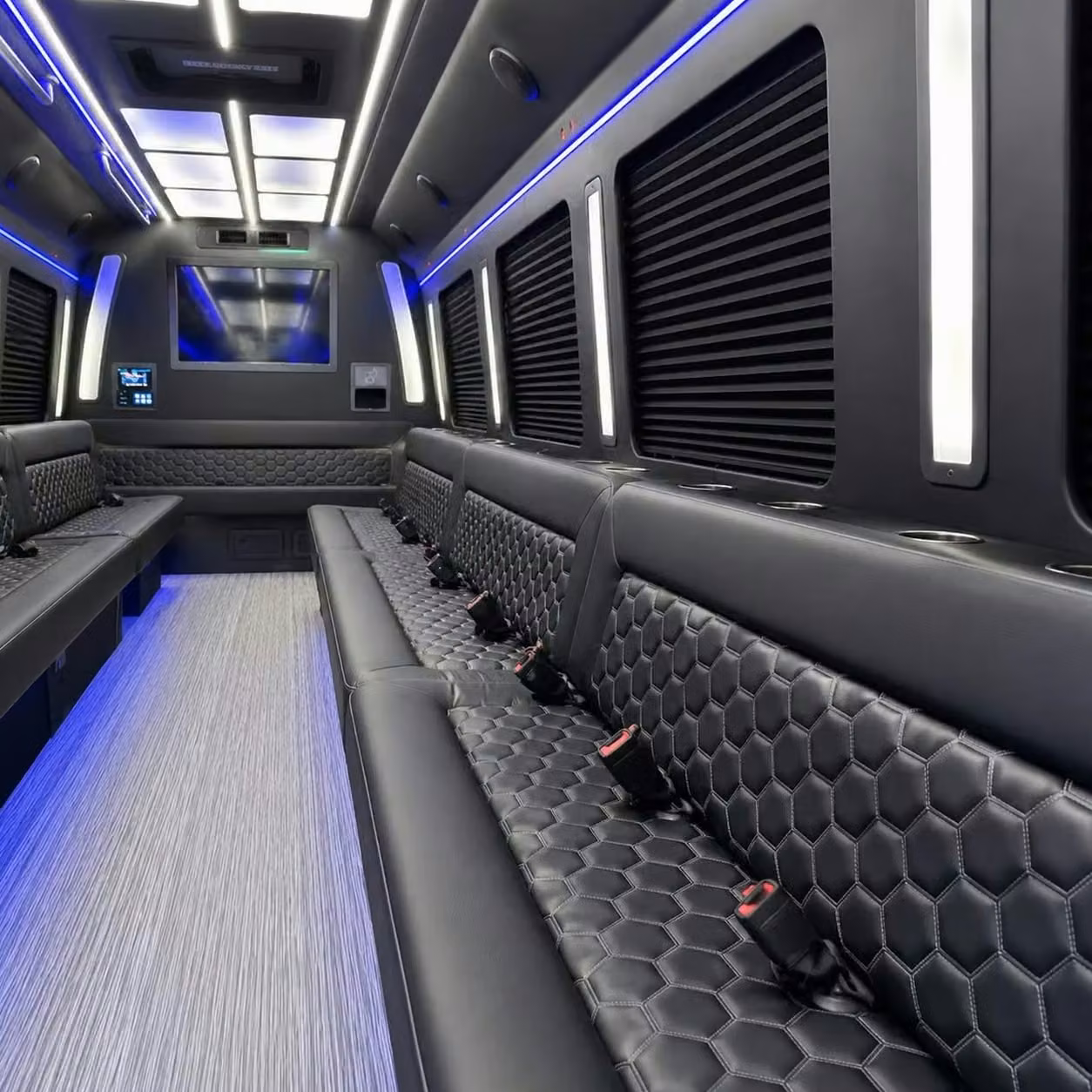 douglasville party bus party lighting