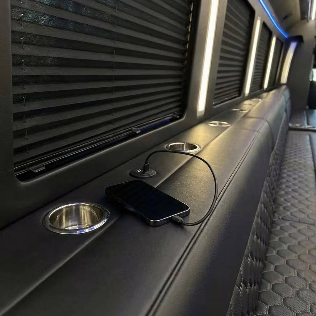douglasville party bus usb charging