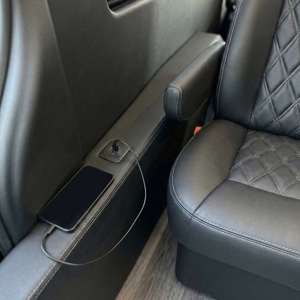 douglasville sprinter van rental with driver usb charging