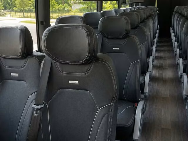 douglasville charter bus interior