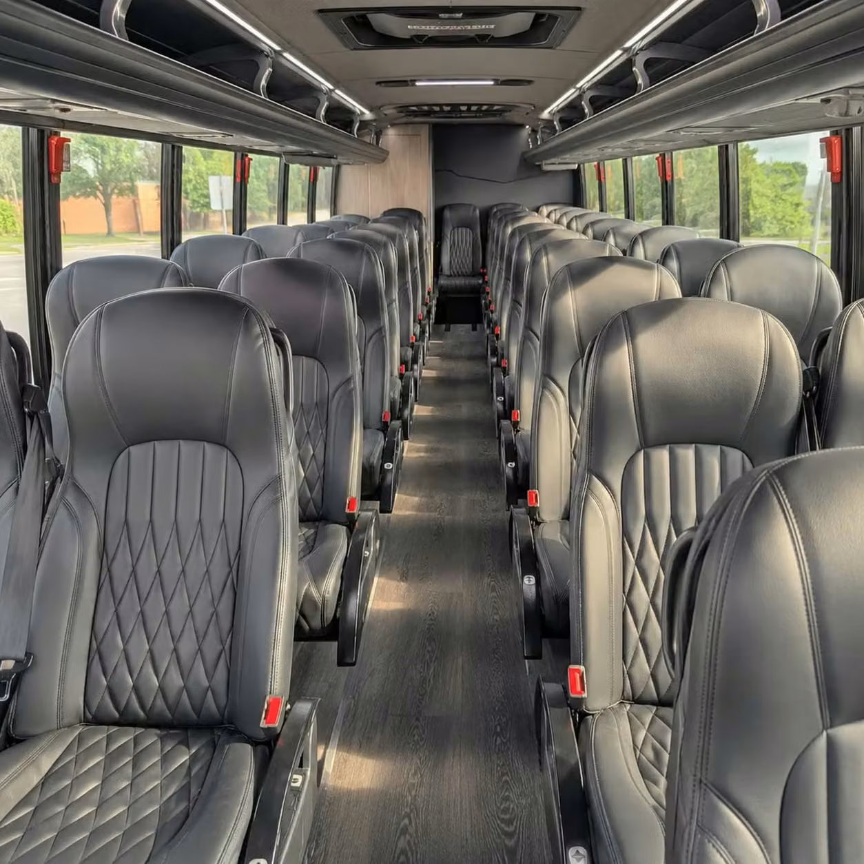 30 passenger minibus interior