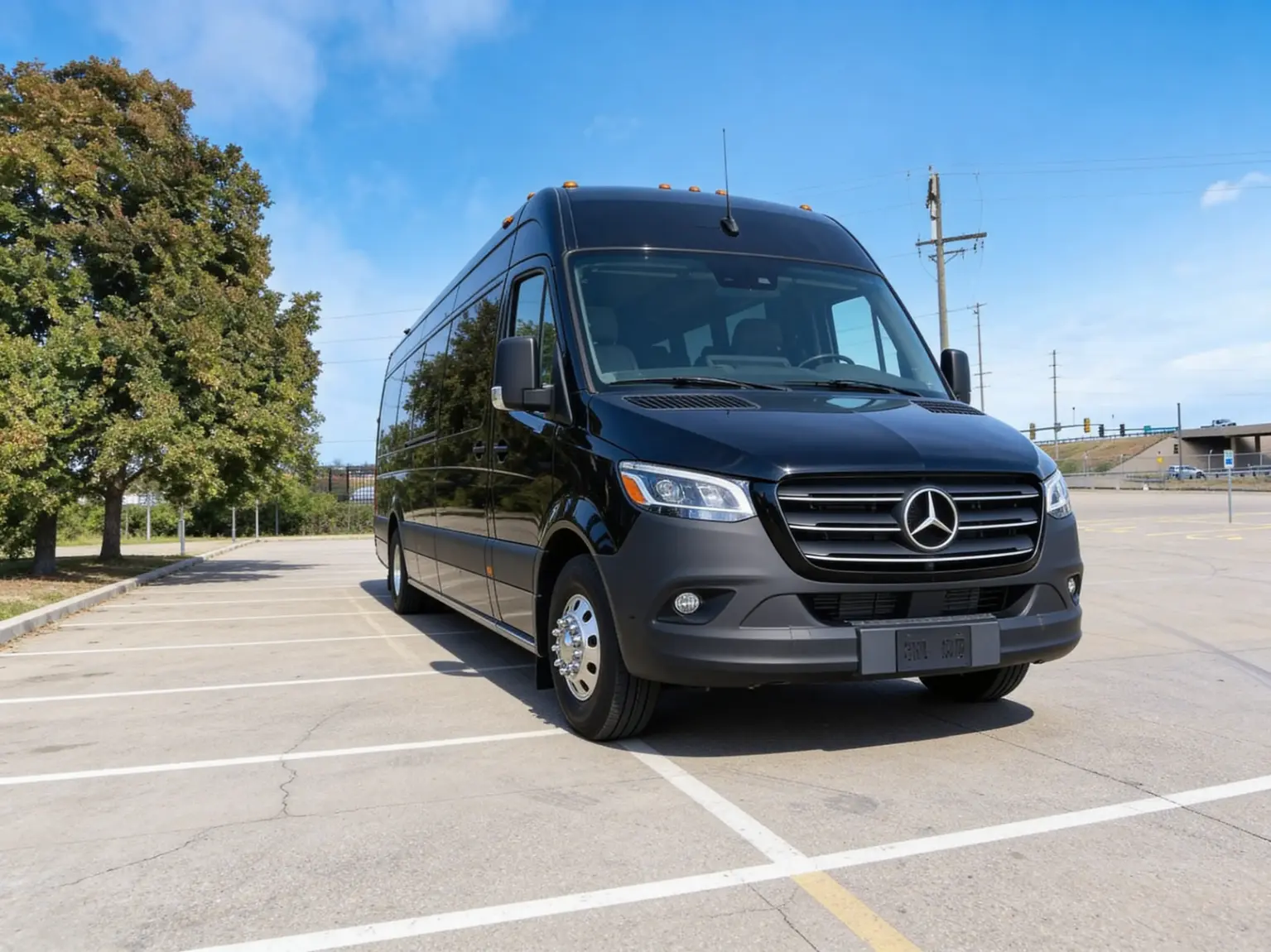 sprinter van exterior